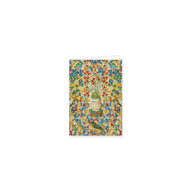 Mini-Doppelkarte Goldkarte "La Fleur des histoires" | Rannenberg und Friends