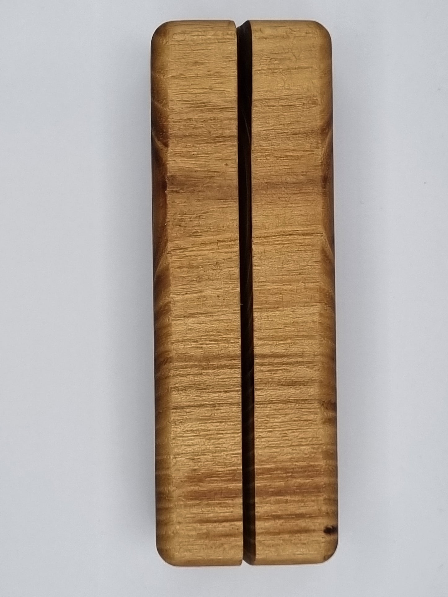 Fotohalter, Kartenhalter, Visitenkartenhalter aus massiver Robinie, geölt