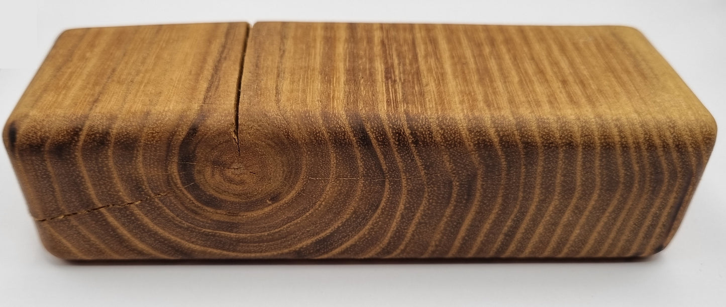 Fotohalter, Kartenhalter, Visitenkartenhalter aus massiver Robinie, geölt