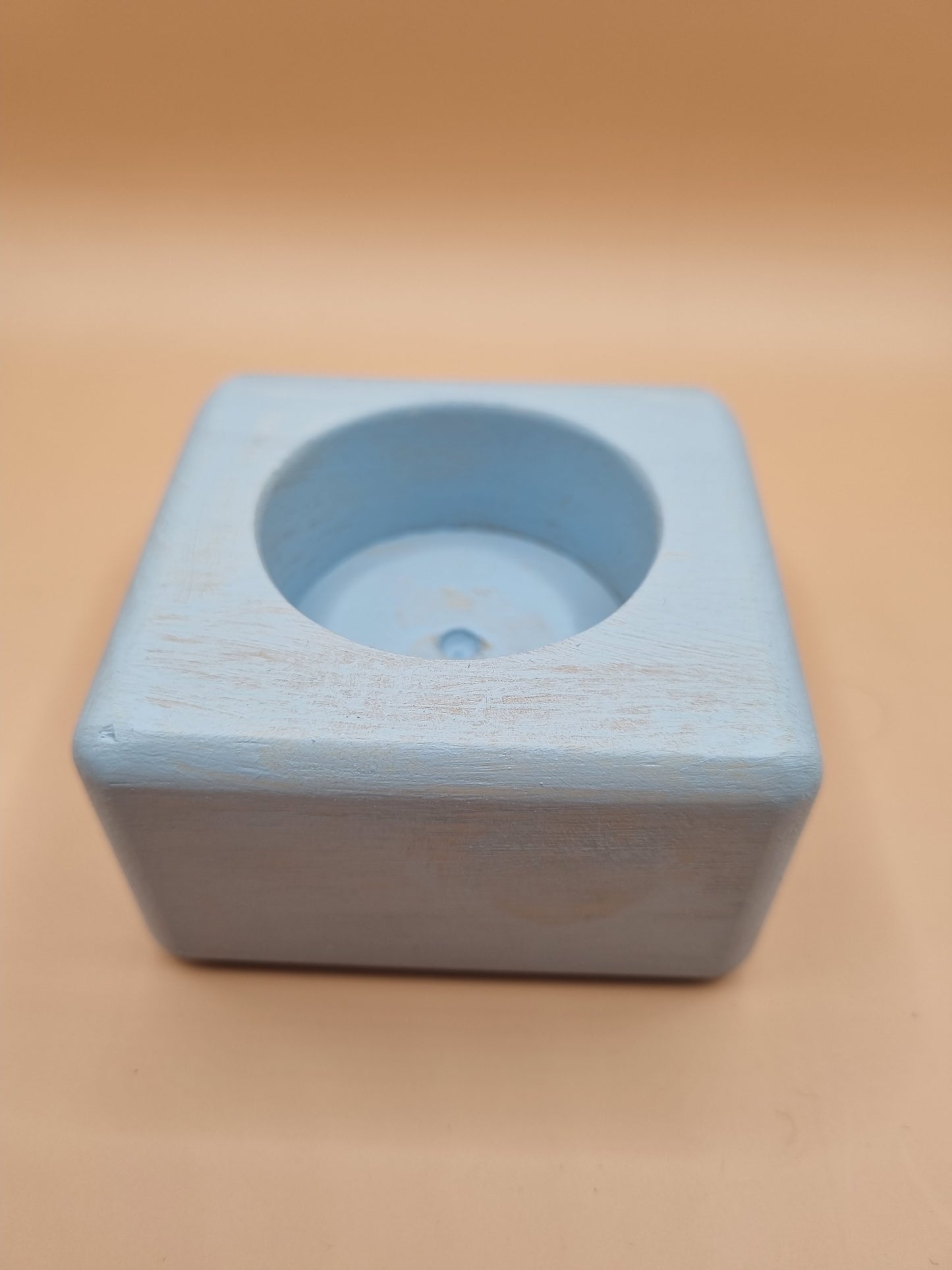 Teelichthalter aus Robinien-Massivholz (versch. Varianten)